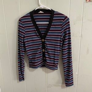 Long sleeve crop top